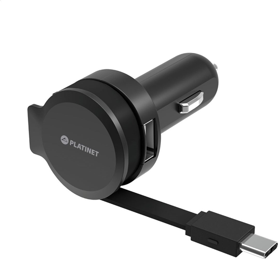 Picture of adowarka Platinet Jednoczciowa 1x USB-A 2.4 A  (PLCRRTC)