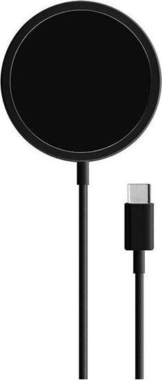 Picture of adowarka Puro adowarka bezprzewodowa PURO Magnetic Charging Cable USB-C MagSafe 15W (czarny)