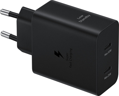 Picture of adowarka Samsung USB-C 50W z kablem USB-C - czarna