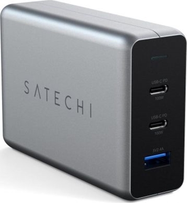 Picture of adowarka Satechi ST-TC100GM 1x USB-A 2x USB-C 2.4 A (ST-TC100GM-EU)