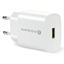 Изображение Ładowarka sieciowa 1X USB 18W QC3.0 Biała 