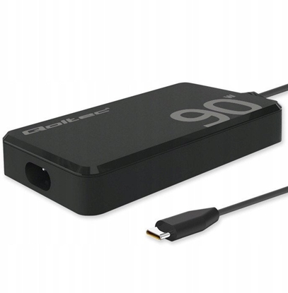 Изображение Ładowarka sieciowa 90W GaN Fast SLIM | PD | 5-20V | 4.5A | USB-C 3.1 | Laptop | MacBook | Smartfon | +kabel 