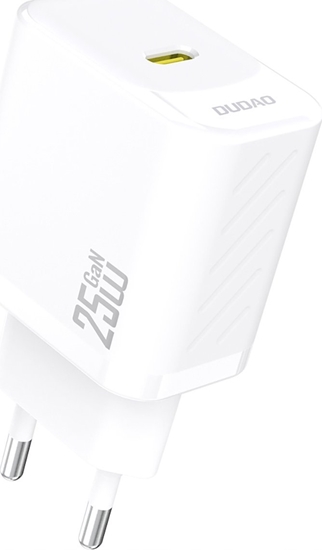Picture of Dudao Dudao A27 25W GaN USB-C Wall Charger - White