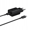 Изображение Samsung Samsung 25W EP-TA800EBE USB-C Wall Charger with Samsung EP-DA705BBE USB-C / USB-C Cable - Black