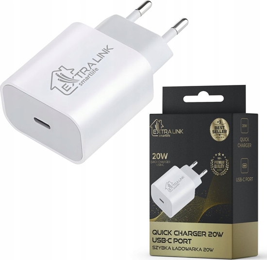 Picture of adowarka ExtraLink Extralink Smart Life Fast Charger 20W USB-C