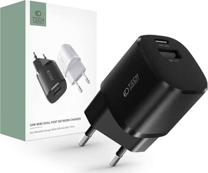 Picture of adowarka Tech-Protect 1x USB-A 1x USB-C 3 A (THP1555)