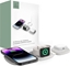 Picture of adowarka Tech-Protect adowarka bezprzewodowa Tech-Protect QI15W-A32 3in1 Magnetic Magsafe Wireless Charger Grey + kabel USB-C / USB-C 120cm