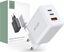 Picture of adowarka Tech-Protect TECH-PROTECT C65W 3-PORT NETWORK CHARGER PD65W/QC3.0 WHITE