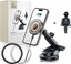Picture of adowarka Tech-Protect TECH-PROTECT MM15W-V5 MAGNETIC MAGSAFE DASHBOARD & VENT CAR MOUNT WIRELESS CHARGER 15W BLACK