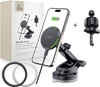 Изображение adowarka Tech-Protect TECH-PROTECT MM15W-V7 QI2 MAGNETIC MAGSAFE DASHBOARD & VENT CAR MOUNT WIRELESS CHARGER 15W BLACK