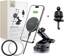 Attēls no adowarka Tech-Protect TECH-PROTECT MM15W-V7 QI2 MAGNETIC MAGSAFE DASHBOARD & VENT CAR MOUNT WIRELESS CHARGER 15W BLACK