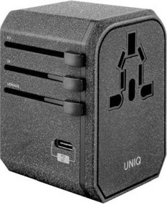Attēls no adowarka Uniq 2x USB-A 1x USB-C 3 A (UNIQ137GRY)