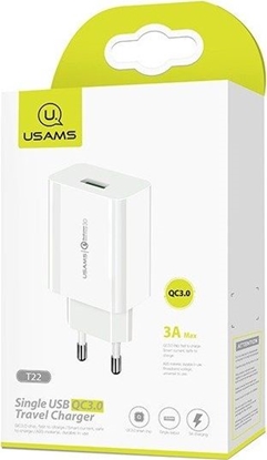 Attēls no adowarka Usams CC83TC01 1x USB-A 3 A (63925-uniw)