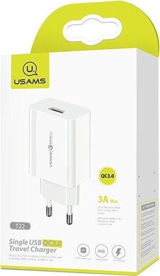 Picture of adowarka Usams CC83TC01 1x USB-A 3 A (63925-uniw)
