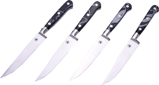 Picture of Laguiole Tradition Laguiole Steakmesser-Set 4tlg. mit Harzgriff