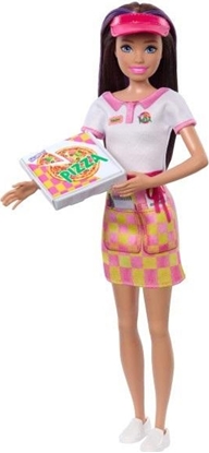 Picture of Lalka Barbie Mattel BRB DOSTAWCZYNI PIZZY 1 PRACA SKIPPER HTK36 WB4