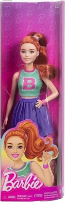 Picture of Lalka Barbie Mattel Fashionistas Rudowosa lalka w stroju cheerleaderki (HYT90)