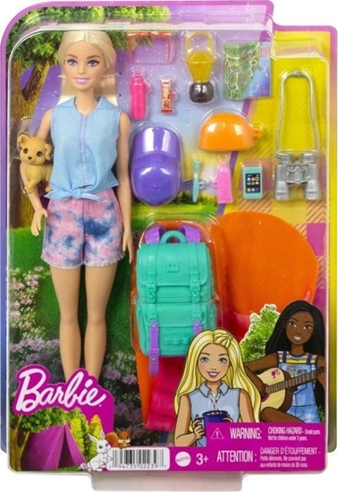 Picture of Lalka Barbie Mattel Kemping - Malibu + akcesoria (HDF73)