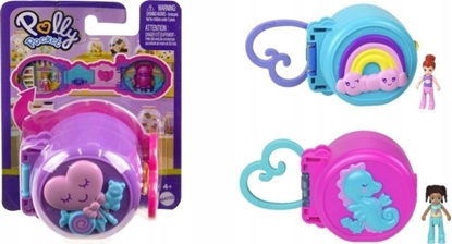 Attēls no Lalka Barbie Mattel PP PRENOSNY MINIZESTAW KOMPAKTOWY MIX HRD73 WB4