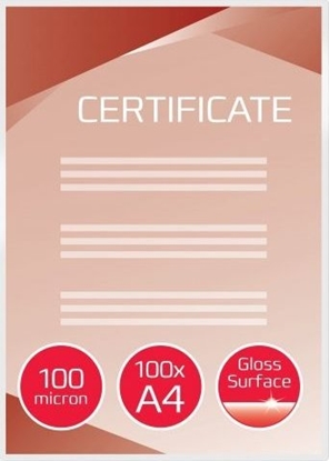 Изображение Lamination Pouch GBC A4 100 Micron, clear (100pcs.)