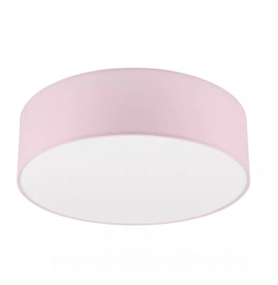 Attēls no Lampa sufitowa Lamkur Vivian 48567 plafon lampa sufitowa koo 2x60W E27 róowy/biay