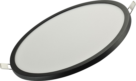 Picture of Lampa sufitowa Azzardo Nowoczesny plafon sufitowy czarny AZzardo SLIM ledowy AZ4164