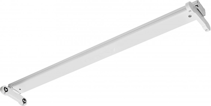Attēls no Lampa sufitowa GTV G-TECH Oprawa wietlówkowa OSL SLIM-2x120 T8 LED-J, G13, AC220-240V, 50/60Hz, IP20, natynkowa, biay