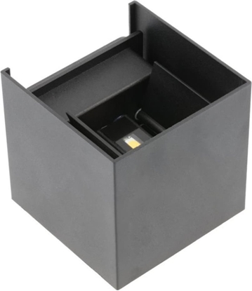 Изображение Lampa sufitowa GTV Oprawa LED MISSOURI-K, 7W,540lm IP54,IK08,4000K,kwadrat,czarny LD-MISS7WKC-NB