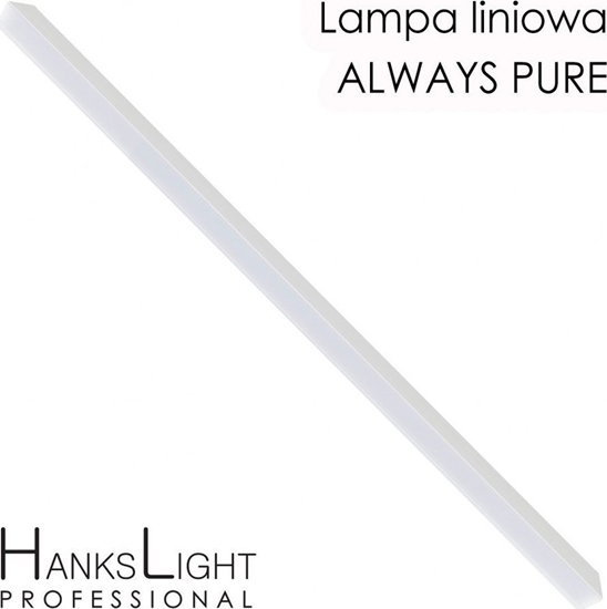 Picture of Lampa sufitowa HanksLight Lampa LED HanksLight,white,liniowa,alu,zwiesz,1200mm,down36W,4000K