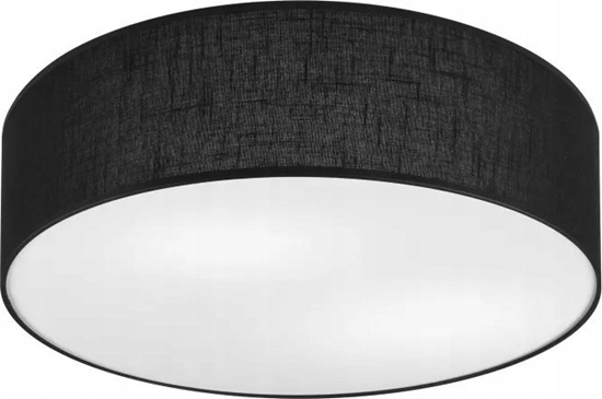 Picture of Lampa sufitowa Lamkur Lamkur Vivian 48536 plafon lampa sufitowa koo 2x60W E27 czarny/biay