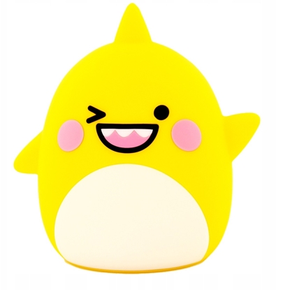 Picture of Lampka Nocna Dla Dzieci Silikonowa Silikon Zmieniajca Kolory Mikka / Rekin