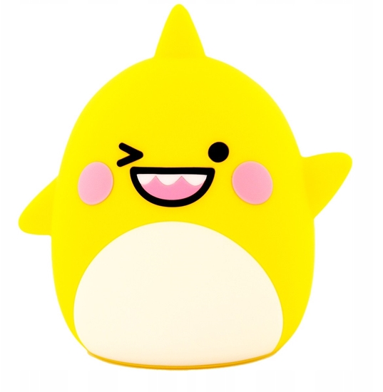 Picture of Lampka Nocna Dla Dzieci Silikonowa Silikon Zmieniajca Kolory Mikka / Rekin