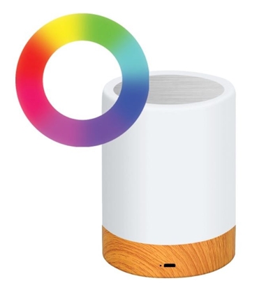 Изображение Lampka nocna Techly LED kolorowa bezprzewodowa 