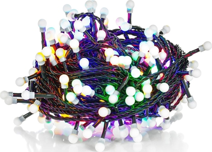 Изображение Lampki choinkowe Retlux 100 LED kolorowe