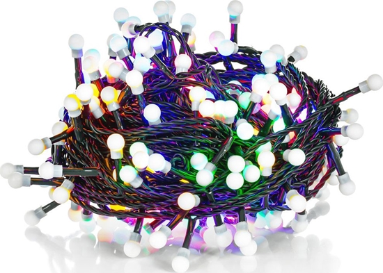 Picture of Lampki choinkowe Retlux 100 LED kolorowe