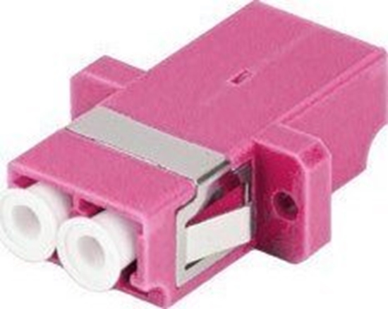 Picture of Lanberg Adapter wiatowodowy MM LC/UPC duplex OM4
