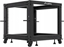 Picture of Lanberg OPEN RACK 19" 9U 600X600-1100 ADJUSTABLE BLACK