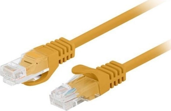 Picture of Lanberg PATCHCORD KAT.5E UTP 0.25M POMARACZOWY FLUKE PASSED LANBERG 10-PACK