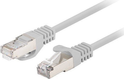 Attēls no Lanberg Patchcord kat.6 FTP 2M 10-pack fluke passed szary