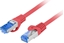 Изображение Lanberg PATCHCORD KAT.6A S/FTP LSZH CCA 0.25M CZERWONY FLUKE PASSED LANBERG