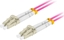 Изображение Lanberg PATCHCORD WIATOWODOWY MM LC/UPC-LC/UPC DUPLEX 3.0MM OM4 50/125 LSZH 20M FIOLETOWY LANBERG