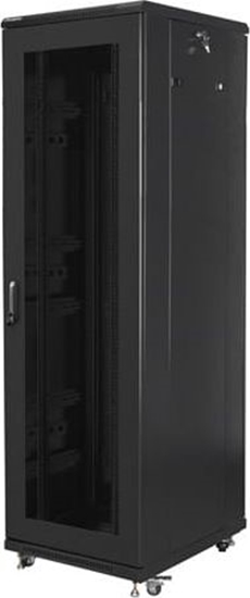 Изображение Lanberg EINBAUSCHRANK 19" RACKMOUNT 42U 600X800 SCHWARZ PERF