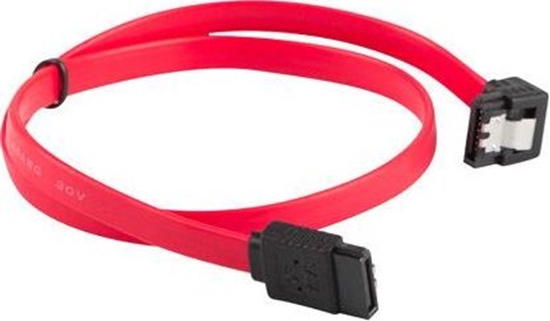 Изображение Lanberg SATA - SATA, 0.3m, Czerwony (CA-SASA-13CC-0030-R)