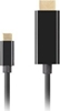 Picture of Lanberg USB-C to HDMI Cable, 0.5 m 4K/60Hz, Black