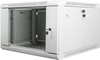 Picture of Lanberg Rack Wandschrank 19" 6U/600X600 Glastür grau