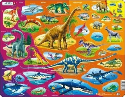 Picture of Larsen Ukadanka Historia natury Od Triasu do teraz PL