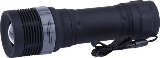 Picture of Latarka Emos Latarka LED 3W, czarna, zasig 125m, zoom, 3xAAA - P4702 Emos