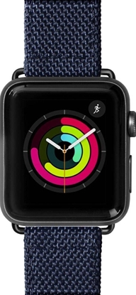 Изображение Laut LAUT Technical 2.0 Skórzany pasek nylonowy do Apple Watch 42/44 mm  niebieski