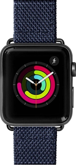 Изображение Laut LAUT Technical 2.0 Skórzany pasek nylonowy do Apple Watch 42/44 mm  niebieski