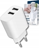Picture of Lādētājs Gembird Universal 2 x USB Charger White